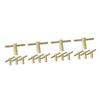 SHOWERORO 16pcs Music Box Winding Key Replacement Diy Accessory for Key Part Shape Bar for Music Box view 1
