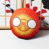 GANGKJDS 20cm 9cm Poland Ball Country Ball Mexico, UK, Chile, Canada, Poland Country Ball Festival Gift, Country Ball, National Flag Decoration(Kyrgyzstan,20cm) view 1