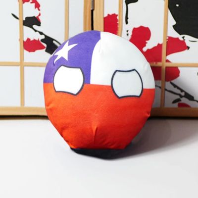 GANGKJDS 20cm 9cm Poland Ball Country Ball Mexico, UK, Chile, Canada, Poland Country Ball Festival Gift, Country Ball, National Flag Decoration(Chile,20cm)