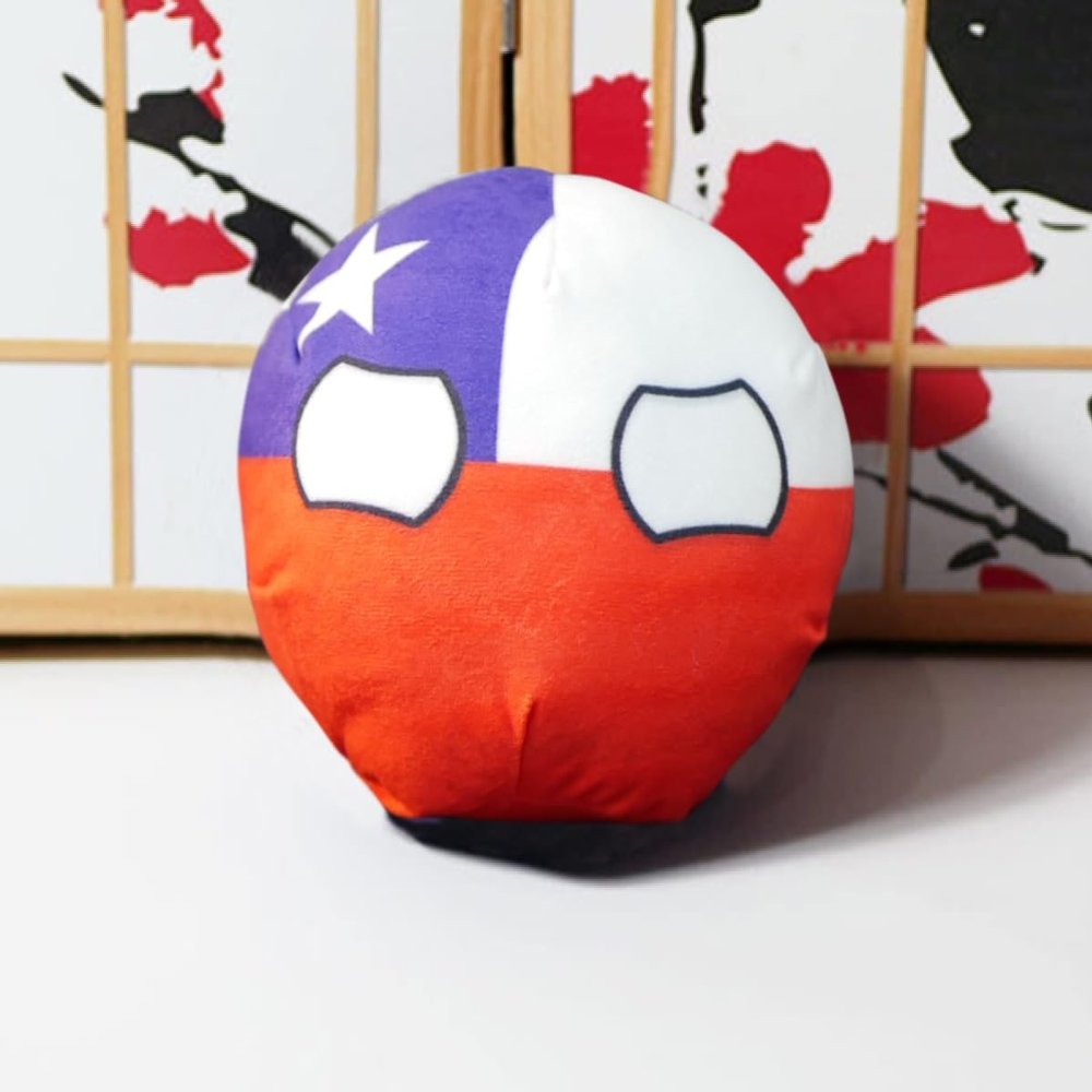 GANGKJDS 20cm 9cm Poland Ball Country Ball Mexico, UK, Chile, Canada, Poland Country Ball Festival Gift, Country Ball, National Flag Decoration(Chile,20cm)