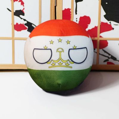 GANGKJDS 20cm 9cm Poland Ball Country Ball Mexico, UK, Chile, Canada, Poland Country Ball Festival Gift, Country Ball, National Flag Decoration(Tajikistan,20cm)