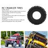 4Pcs 2.6 inch RC Crawler Tires, Rubber Tyre Set, Rubber Wheel Tire for SCX10 1/10 RC Crawler, Mud Slingers Tires, Rock Climbing Tyres Foam Inserts view 2