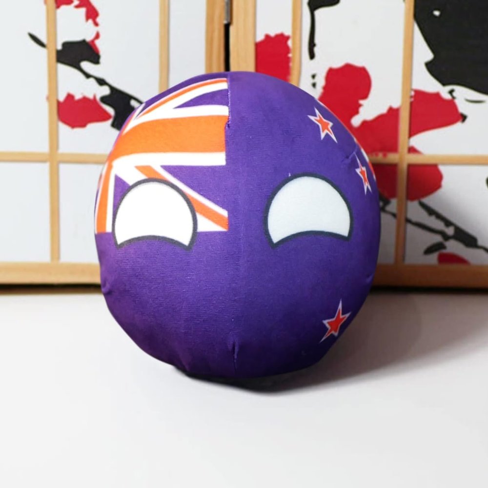 GANGKJDS 20cm 9cm Poland Ball Country Ball Mexico, UK, Chile, Canada, Poland Country Ball Festival Gift, Country Ball, National Flag Decoration(New Zealand,20cm)