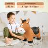VangeBow Bouncy Horse for Toddlers 1-3, Inflatable Jumping Bouncy Animal Hopper Toys for 1 2 3 4 5 Year Old Girl Boy Kid First Birthday Gift, Outdoor Indoor Soft Play Equipment Bouncer (Pump Included) view 4