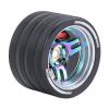 Aluminum Alloy RC Hand Wheel with Simulated Disc Brake Design, Suitable for SANWA MT41/MT51/M17 Series, FUTABA 4PX/7PX/10PX Series, NB4 Series (Colorful) view 1