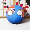 GANGKJDS 20cm 9cm Poland Ball Country Ball Mexico, UK, Chile, Canada, Poland Country Ball Festival Gift, Country Ball, National Flag Decoration(FJ,20cm) view 1