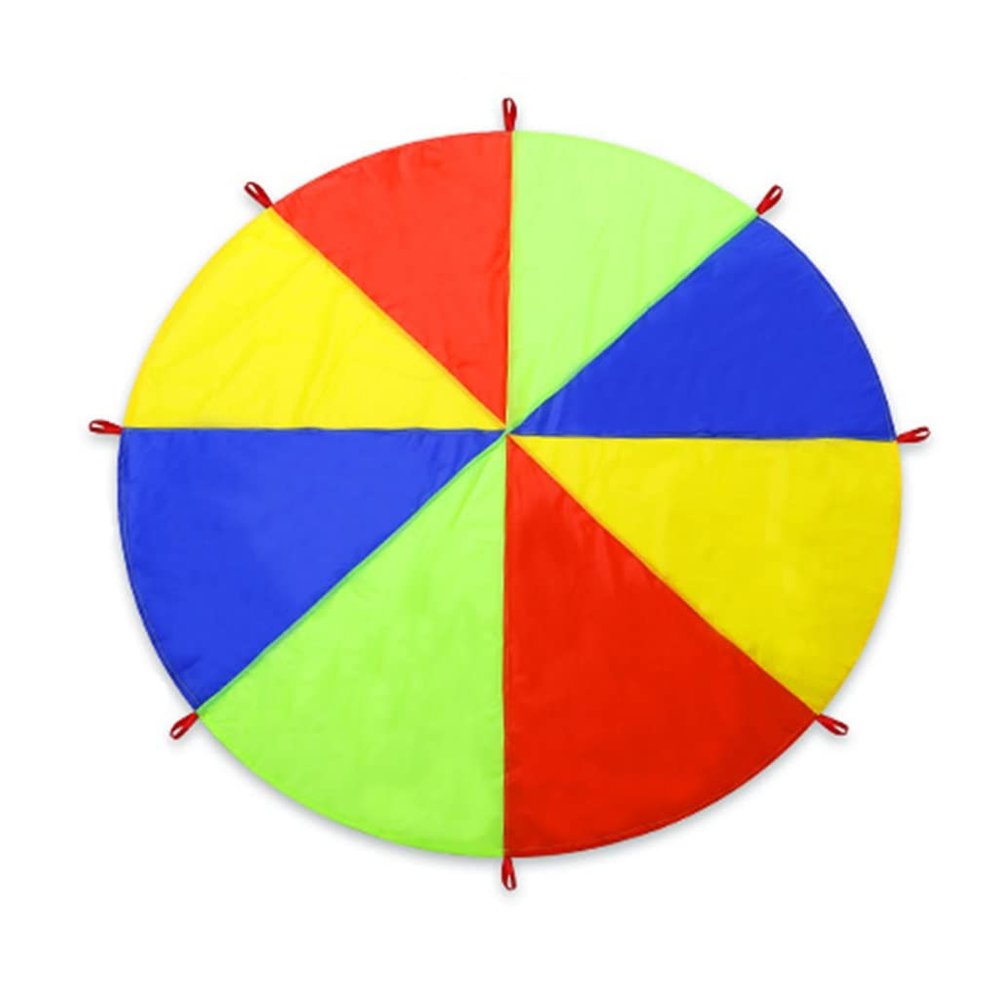 DJFKDYHPE Play Parachute Nursery Parachute Games | School Sports Day Parachute Games | Kids Coordination Parachute Games Parachute(6m/19.6ft)