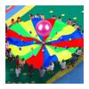 DJFKDYHPE Play Parachute Nursery Outdoor Activities, Hand-Eye Coordination Training Parachute Games, Preschool Puzzle Games Parachute(9m/29.5ft) view 1