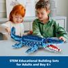 805 Pcs Mosasaur Dinosaurs Building Set,Sea Creatures Creativit Model Building Kit,STEM Dinosaur World Park Building Toy,DIY Functional Sea Scene Display,Christmas Birthday Gifts for Boys,Teens,Adults view 4