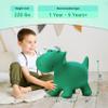 VangeBow Dinosaur Bouncy Animal for Toddlers 3+, Ride On Dinosaur Hopper Toys for 3+ Year Old Girl Boy Kid First Birthday Gift, Outdoor Indoor Triceratops Hopping Horse Bouncer (Pump Included) view 4