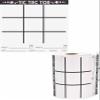 Carewon 500 Tic Tac Toe Paper Game Cards, Fun for Family & Travel view 1