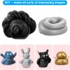 JOYPRO Magnetic Slime Putty, Magnetic Space Putty Slime with Upgraded Magnet Toys for Kids Adults, Fidget Toy Stress Reliever Puddy for Christmas Stocking Stuffers Birthday Gifts(2 Pack,Black&Silver) view 3
