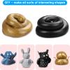 JOYPRO Magnetic Slime Putty, Magnetic Space Putty Slime with Upgraded Magnet Toys for Kids, Fidget Toy Stress Reliever Puddy for Christmas Birthday Gifts Stocking Stuffers(Black&Gold,2 Pack) view 3