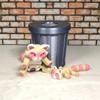 Articulated Raccoon with Trash Can, 2 pcs 3D Printed Racoon Fidget Toy, Mother and Child Strawberry Milk Panda Racoon Toy AR007 view 4