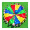DJFKDYHPE Play Parachute Kids Parachute with Storage Bag, Physical Training Parachute Game, Sensory Coordination Training(6m/19.6ft) view 1