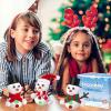 GYGOT 6 Pack Christmas Crafts for Kids,Build a Snowman Kit,Christmas Stocking Stuffers for Girls, Boys,Modeling Clay DIY for Holiday Activities view 2