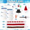 GYGOT 6 Pack Christmas Crafts for Kids,Build a Snowman Kit,Christmas Stocking Stuffers for Girls, Boys,Modeling Clay DIY for Holiday Activities view 3