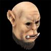 DOODSS Resin Ogrim Doomhammer Cosplay Mask Horror Tribe Orc Great Chief Mask Halloween Party Costume Props view 2