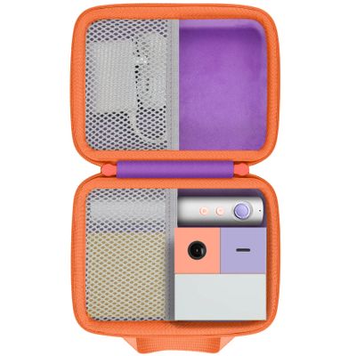 co2CREA Hard Organizer Case Compatible with Nex Playground Game System, Storage Case for Game Console / Remote and Other Accessories, Purple Case