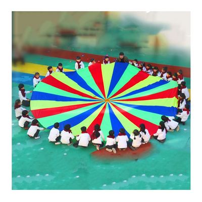 DJFKDYHPE Play Parachute Kids Outdoor Activities, Nursery Outdoor Activities Play Parachute Games, Body Coordination Training(6m/19.6ft)