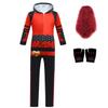 ZIVANTO Girls Princess Rise Red Jumpsuit Bodysuit Party Outfits Birthday Playwear view 1