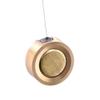 blue-ther Magic Reel Locking Device Magic Tricks Accessories Close up Comedy Illusions Stage Mentalism Props(Brass) view 2
