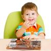Canuan Busy Board for Toddlers, Travel Toy Fidget Board Activity Board for Fine Motor Skills, Wooden Busy Board Toys for 3 Years Old Boys & Girls with Switch, Locks, Music Box... view 2