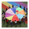 DJFKDYHPE Play Parachute Kids Outdoor Activities - Parachute Game, Children's Physical Training Parachute Games, Nursery Physical Training Aids(3m/9.8ft) view 1