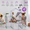 140 PCS Fort Building Kit for Kids, DIY STEM Educational Construction Fort Toy Set, Creative Kids Fort Builder Kit, Build Your Own Fort Indoor Outdoor Play Structure for Boys Girls Ages 410 view 3