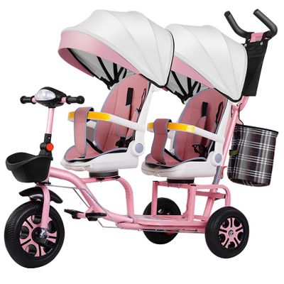 JIYIAN Style 5, Pedal Tricycle car 360 Swivel Seat Spin |for Backyard,Playground Daycare and Classroom Outdoor Play Equipment