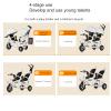 JIYIAN Style 5, Pedal Tricycle car 360 Swivel Seat Spin |for Backyard,Playground Daycare and Classroom Outdoor Play Equipment view 4
