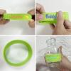 2 Pcs Personalized Water Bottle Name Bands, Waterproof Bottle Labels, Silicone Bottle Tag Washable Sippy Cup Strap Daycare Labels for Boys Girls view 3