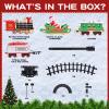 Bextcery Christmas Train Set, Christmas Decorations Indoor, Train Toys with Light & Sound & Smog, Hanging Christmas Train Sets for Around The Tree for Toddlers Kids Boys Girls 3 4 4-8 view 2