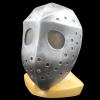 XMKJCHA Freddy vs Jason Hockey Cosplay Mask Halloween Party Killer Costume Mask(Hockey Mask - L) view 3