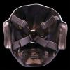 XMKJCHA Resin Prajna Demon King Mask Halloween Cosplay Full Face Mask(Copper) view 3