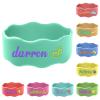 1 Pcs Personalized Water Bottle Name Bands, Washable Daycare Labels, Printable Name Sippy Cup Strap Reusable Bottle Labels Silicone Daycare Essentials view 1