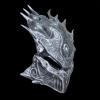 XMKJCHA Resin Predator Cosplay Mask Halloween Party Game Costume Predator Warrior Mask Props(Silver - a) view 2