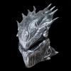 XMKJCHA Resin Predator Cosplay Mask Halloween Party Game Costume Predator Warrior Mask Props(Silver - a) view 3