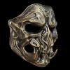 XMKJCHA Resin New Predator Cosplay Mask Halloween Party Game Costume Mask Props(Copper) view 2