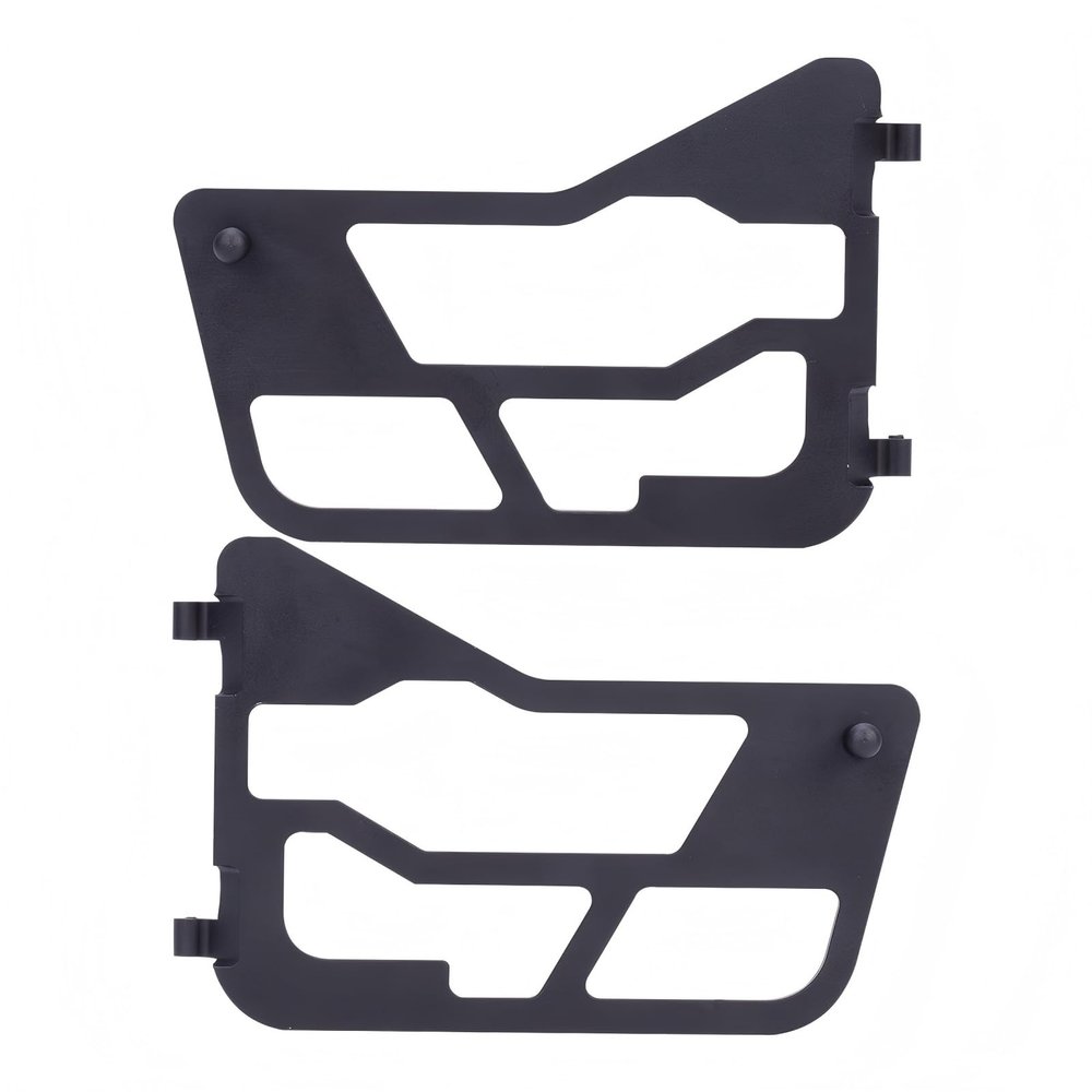 Aluminum Alloy SCX10 III Tube Door Simulate Half Doors DIY Decoration for 1/10 RC Crawler Car Axial SCX10 III CJ-7 Upgraded Parts