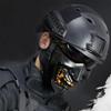 XMKJCHA Japanese Mask Cosplay Mask Japanese Samurai Mask Ghost Warrior Oni Mask for Halloween Cosplay Punk Costume Prop(Type a) view 4