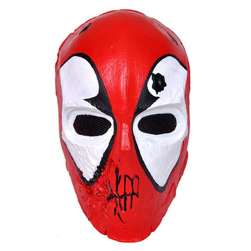 XMKJCHA Fiberglass Skull King Airsoft Mask Halloween Party Costume Cosplay Mask Props(Skull a)