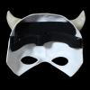 XMKJCHA Resin The Black Phone Mask Halloween Party Game Theme Costume Cosplay Mask Props(Half Face Mask - B) view 4