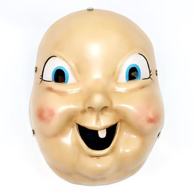 XMKJCHA Happy Death Day Killer Mask Halloween Cosplay Full Face Mask(Resin Mask)