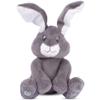 Dimple Milo Bunny Stuffed Animal - Animated Interactive Soft Bunny Plush Toy with Peek-a-Boo Feature and Singing Songs - Perfect Christmas Baby Stuffed Animal Gift for Ages 0 and Up, Grey view 1