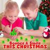 Playbees Glow in The Dark Smile Face Bouncing Balls Bulk 36 Pieces Rubber 1 inch High Bounce Balls for Kids Vending Machines Balls Christmas Party Favors Goodie Bag Stuffers for Boys and Girls Ages 3+ view 3
