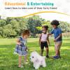 GOBRILLFUN Electronic Dog, Interactive Plush Puppy, Walking, Barking, Tail-Wagging Stuffed Dog, Dress-Up, Pet Care Sets, Birthday, Realistic Fun for Girls Boys Aged 3-6 Years view 2