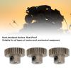 3pcs RC Car Engine Transmission M0.6 3.175 mm Bore Steel Powder Alloy Sprocket Motor Gear Replacement (26T) view 4