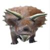Zugar Land Soft Triceratops (19 Inch) - Soft PVC Dinosaur Play Figure - Perfect for Kids' Playtime and Educational Fun view 2