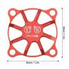 Fan Cover, RC Cooling Fan Cover Small Aluminum Alloy Remote Control Car Electric Motor ESC Cooling Fan Cover 30x30mm Motor Cooling Fan Cover for RC Motor ESC Cooling Fan Cover view 4